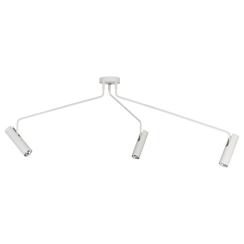 Потолочный светильник Tibo Branches Trumpet Tube white 3 Белый в Самаре | Loft Concept 