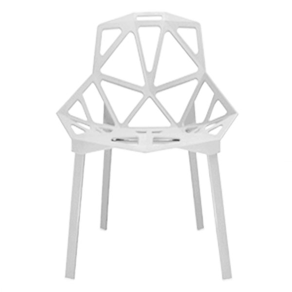 Дизайнерский стул CHAIR ONE white Белый в Самаре | Loft Concept 