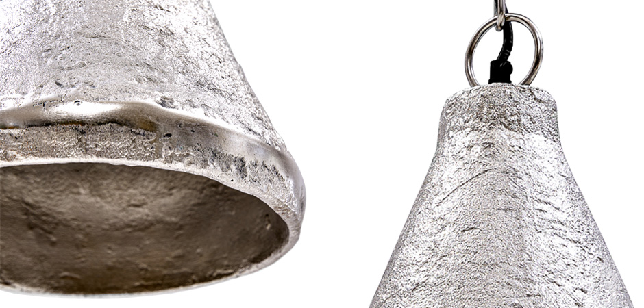 Подвесной светильник Rough Silver Pendant Подвесной светильник Rough Silver Pendant - Loft-Concept в Самаре