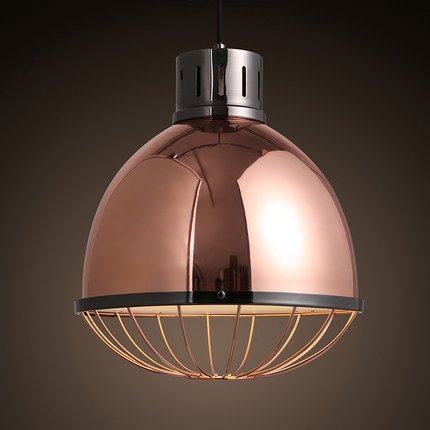 Подвесной светильник Ufo Copper Pendant Big Черный Медь в Самаре | Loft Concept 