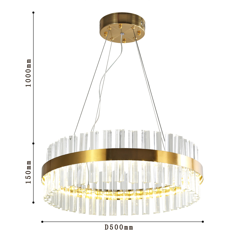 Кольцевая светодиодная люстра Ring Horizontal 50 см в Самаре