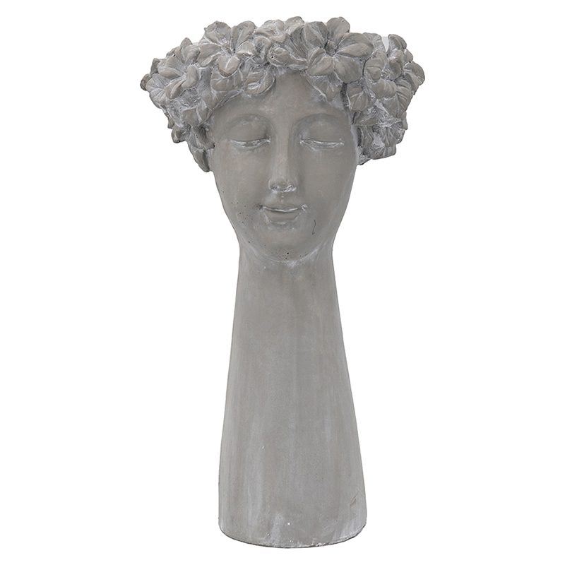 Ваза Agata Bust Vase Серый в Самаре | Loft Concept 