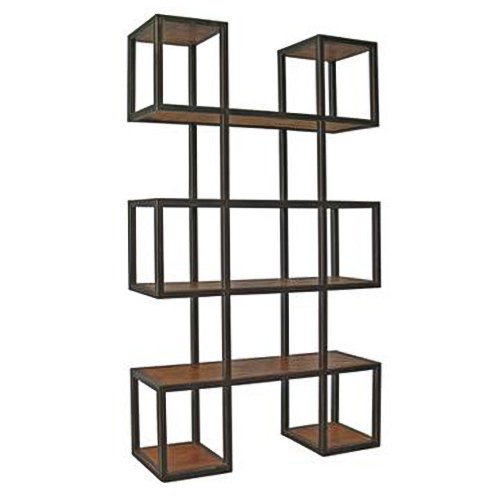 Стеллаж Industrial Loft Metal Wood Block Стеллаж Industrial Loft Metal Wood Block в Самаре | Loft Concept