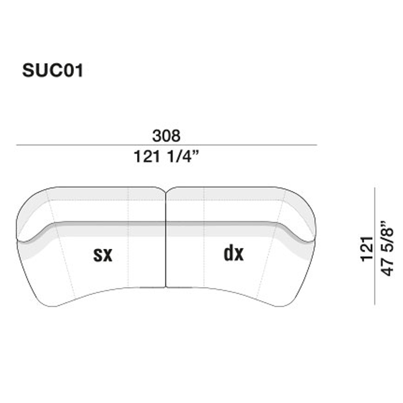 Дизайнерский модульный диван SURF Modular Sofa в Самаре