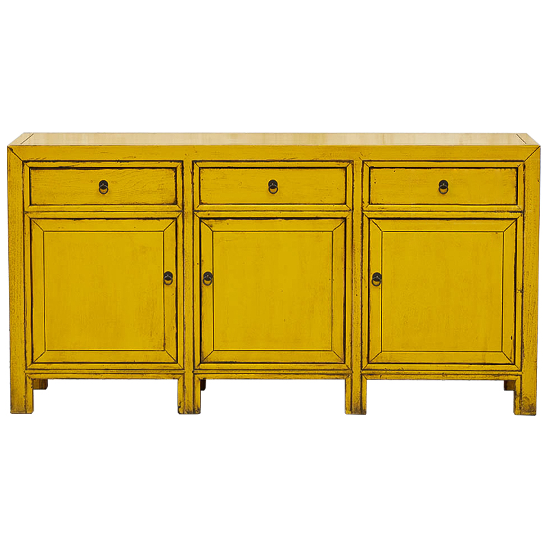Комод Yellow Vintage Chest of Drawers Chinese Collection Желтый Комод Yellow Vintage Chest of Drawers Chinese Collection Желтый в Самаре | Loft Concept