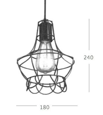 Cветильник Loft Nest Cage №4 в Самаре