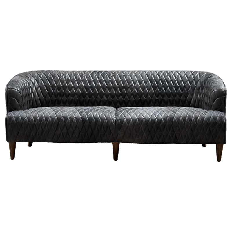 Диван Rhombuses Upholstery Graphite Sofa Графитовый в Самаре | Loft Concept 