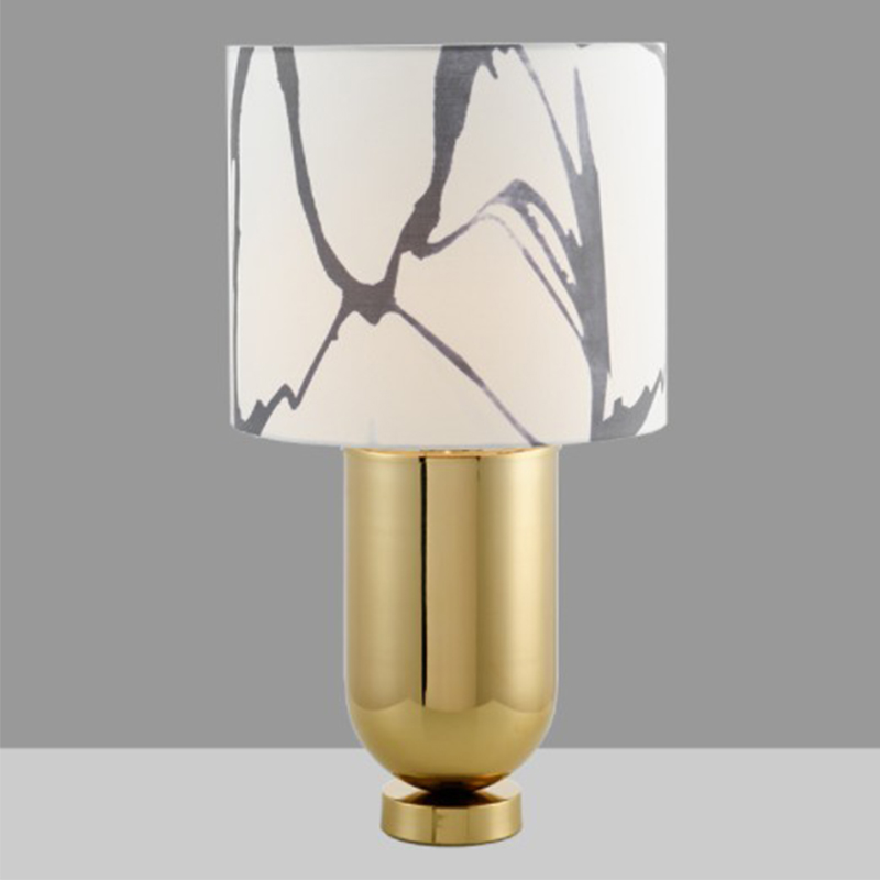 Настольная лампа Adeline Gold Table Lamp Золотой Белый в Самаре | Loft Concept 