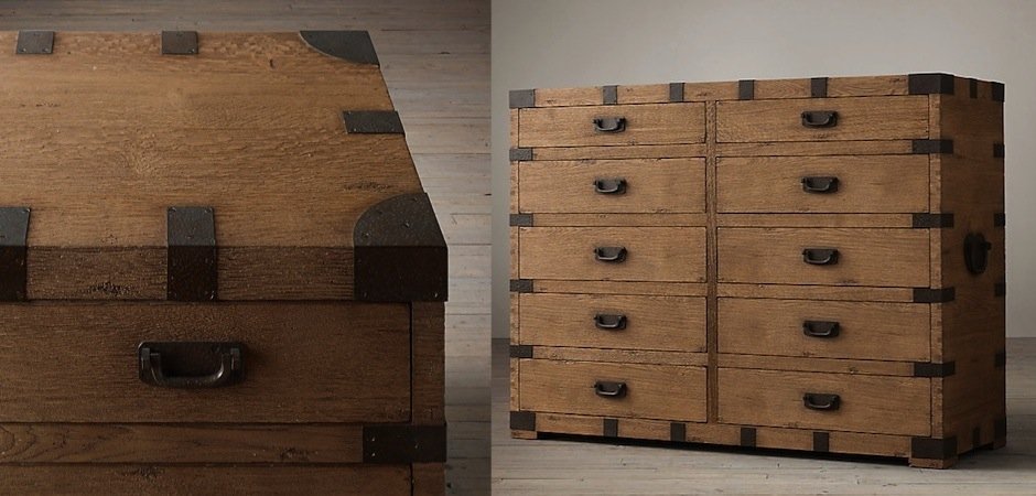 Комод в винтажном стиле Vintage Antique Oak Big Комод в винтажном стиле Vintage Antique Oak Big - Loft-Concept в Самаре