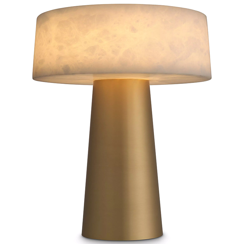 Настольная лампа Eichholtz Table Lamp Cinco Латунь Бежевый в Самаре | Loft Concept 