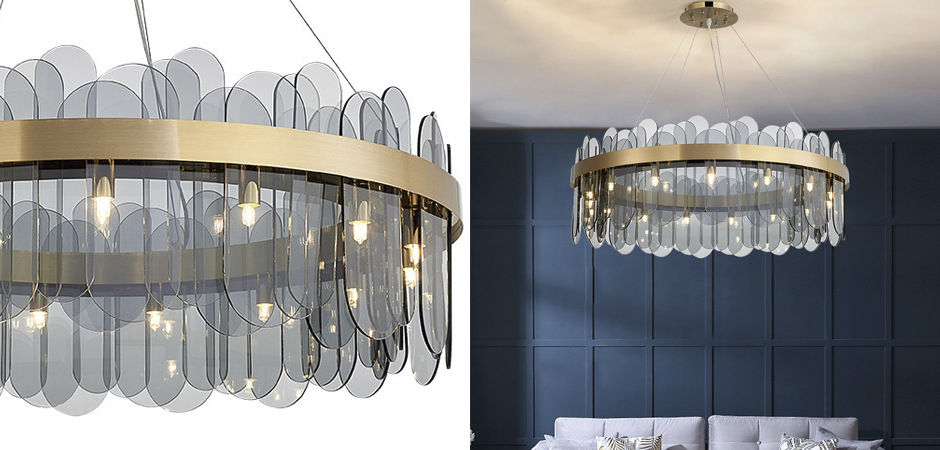 Люстра Blount Chandelier Smokey Люстра Blount Chandelier Smokey - Loft-Concept в Самаре