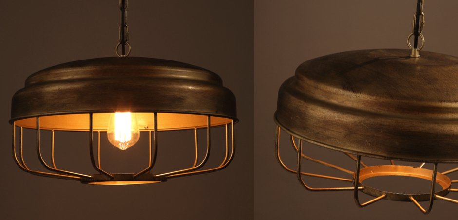 Подвесной светильник Lofter Golden Cage Подвесной светильник Lofter Golden Cage - Loft-Concept в Самаре