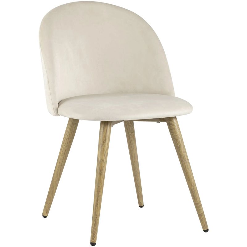 Стул Miruna Chair II Молочный Велюр Молочный Древесина Стул Miruna Chair II Молочный Велюр Молочный Древесина в Самаре | Loft Concept