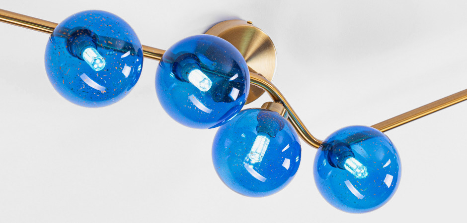 Бра Cherry FLUSH MOUNT Wall Lamp blue Бра Cherry FLUSH MOUNT Wall Lamp blue - Loft-Concept в Самаре