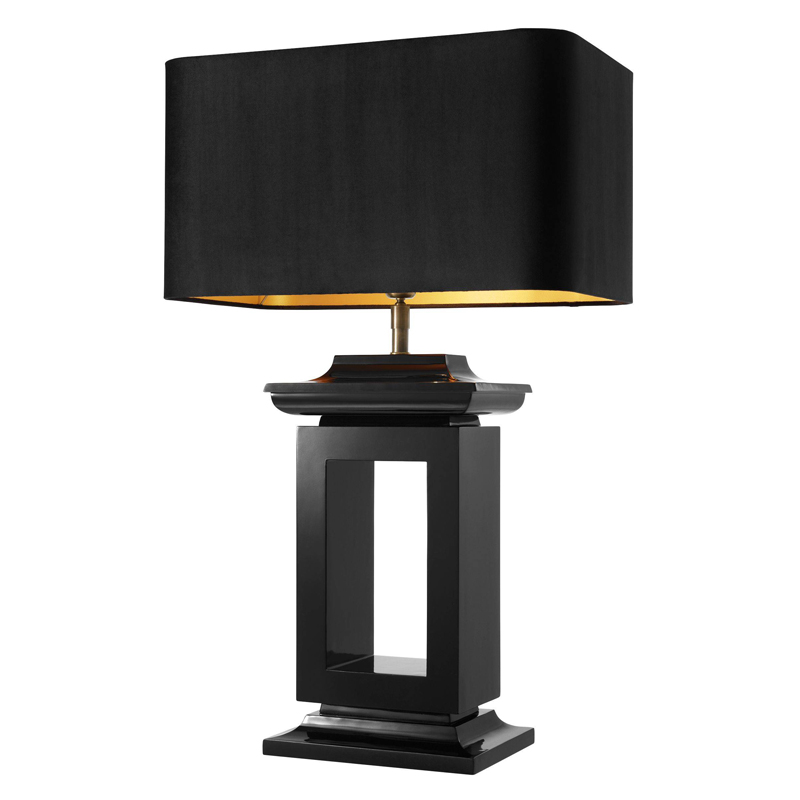 Настольная лампа Eichholtz Table Lamp Mandarin Черный в Самаре | Loft Concept 