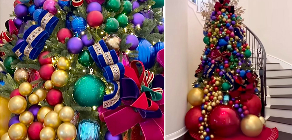 Дизайнерская Елка с Разноцветными шарами Christmas tree colorful balls Дизайнерская Елка с Разноцветными шарами Christmas tree colorful balls - Loft-Concept в Самаре