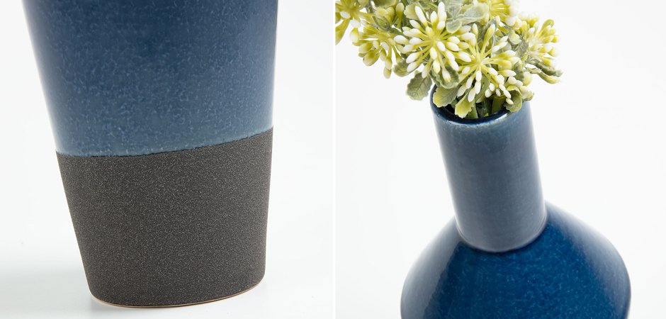 Ваза Blue Craquelure Ваза Blue Craquelure - Loft-Concept в Самаре