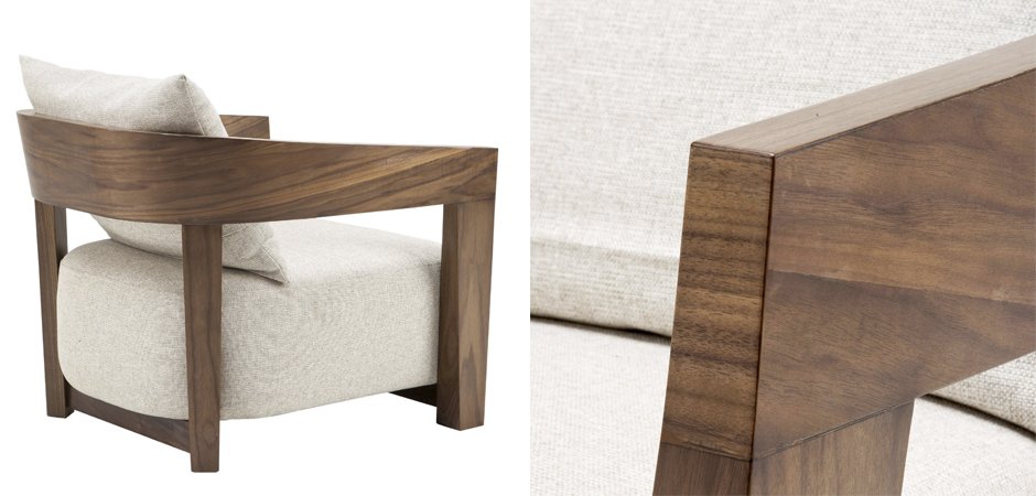 Кресло Eichholtz Chair Rubautelli Walnut Кресло Eichholtz Chair Rubautelli Walnut - Loft-Concept в Самаре
