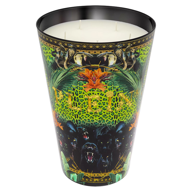 Свеча Philipp Plein Candle Jungle XL Черный Мульти в Самаре | Loft Concept 