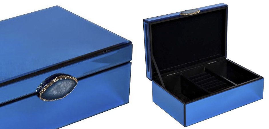 Шкатулка Blue Surprise Parallelepiped - Loft-Concept в Самаре