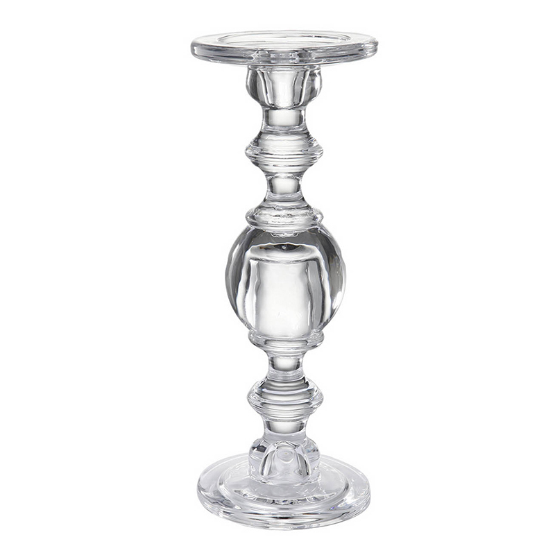 Подсвечник Glass Candlestick I Прозрачное Стекло в Самаре | Loft Concept 