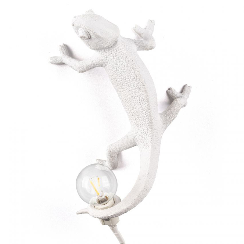 Бра Seletti Chameleon Lamp Going Up Белый в Самаре | Loft Concept 