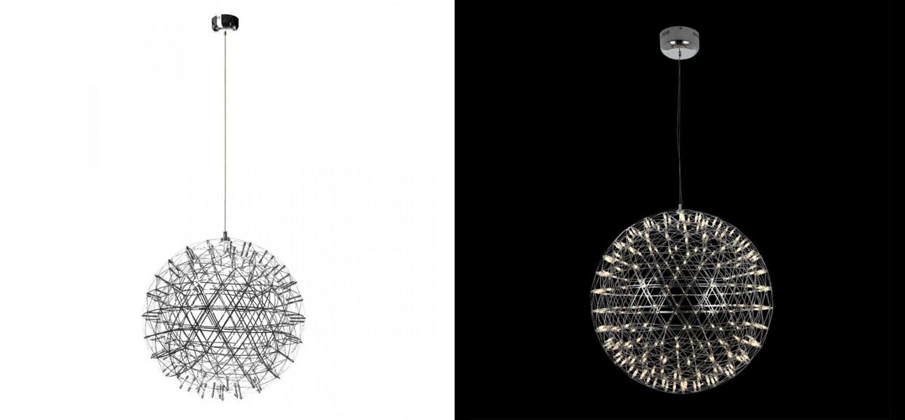 Светодиодный Подвесной Светильник Moooi  Raimond Диаметр 90 см 252 диода - фото №1