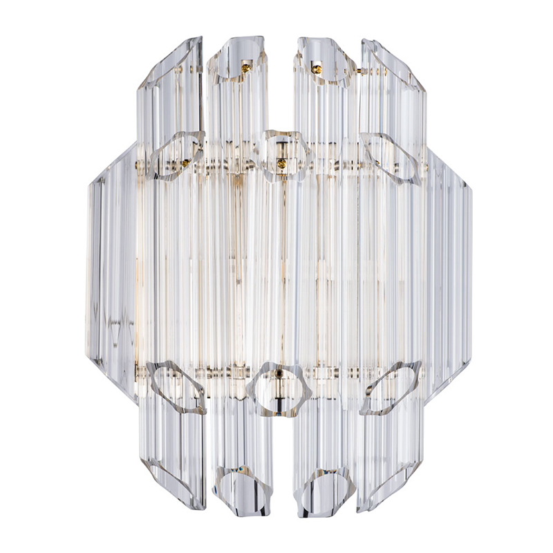 Бра Hexagon Tube Light Crystal wall lamp Прозрачный в Самаре | Loft Concept 