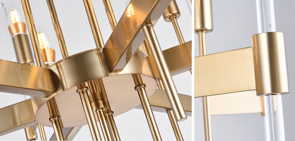 Bari Light Chandelier Aged Brass Bari Light Chandelier Aged Brass - Loft-Concept в Самаре