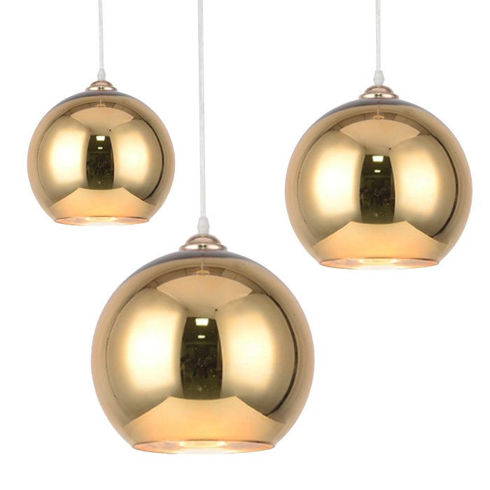 Подвесной светильник GOLD mirror shade modern pendant Золотой в Самаре | Loft Concept 