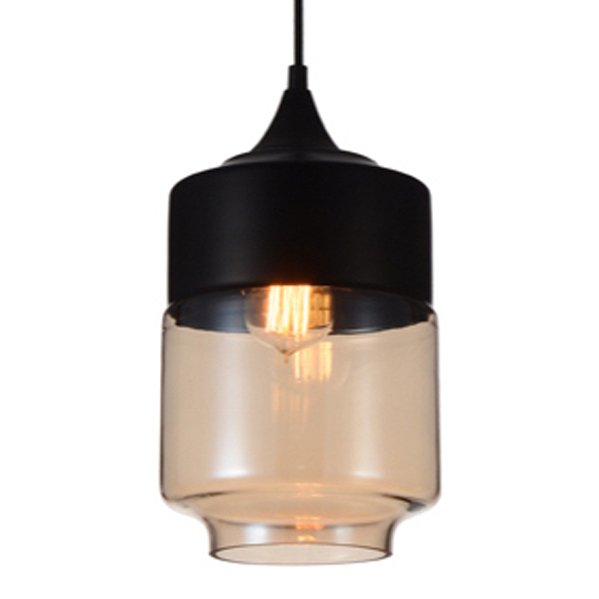 Подвесной светильник Smoke Glass Light Pendant Drum  в Самаре | Loft Concept 