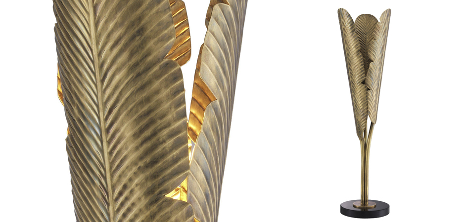 Настольная лампа Eichholtz Table Lamp Plantain Настольная лампа Eichholtz Table Lamp Plantain - Loft-Concept в Самаре