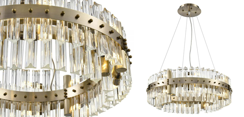 Люстра Glass Angular Tubes Люстра Glass Angular Tubes - Loft-Concept в Самаре