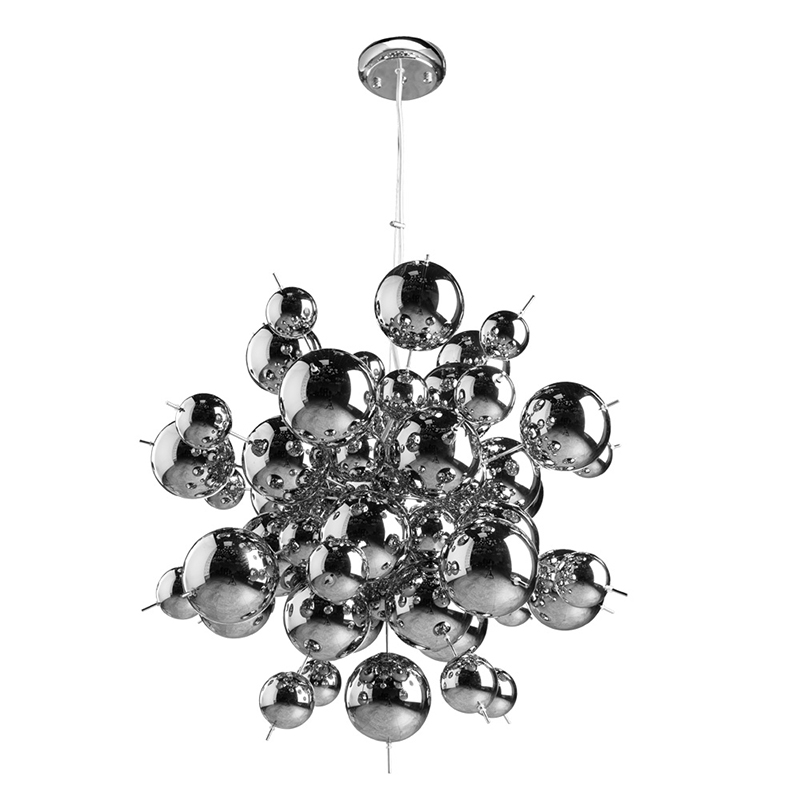 Люстра Bubbles of Mercury Chandelier Темный хром в Самаре | Loft Concept 