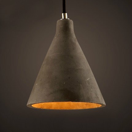 Подвесной светильник Art Concrete Pendant №4 Серый в Самаре | Loft Concept 