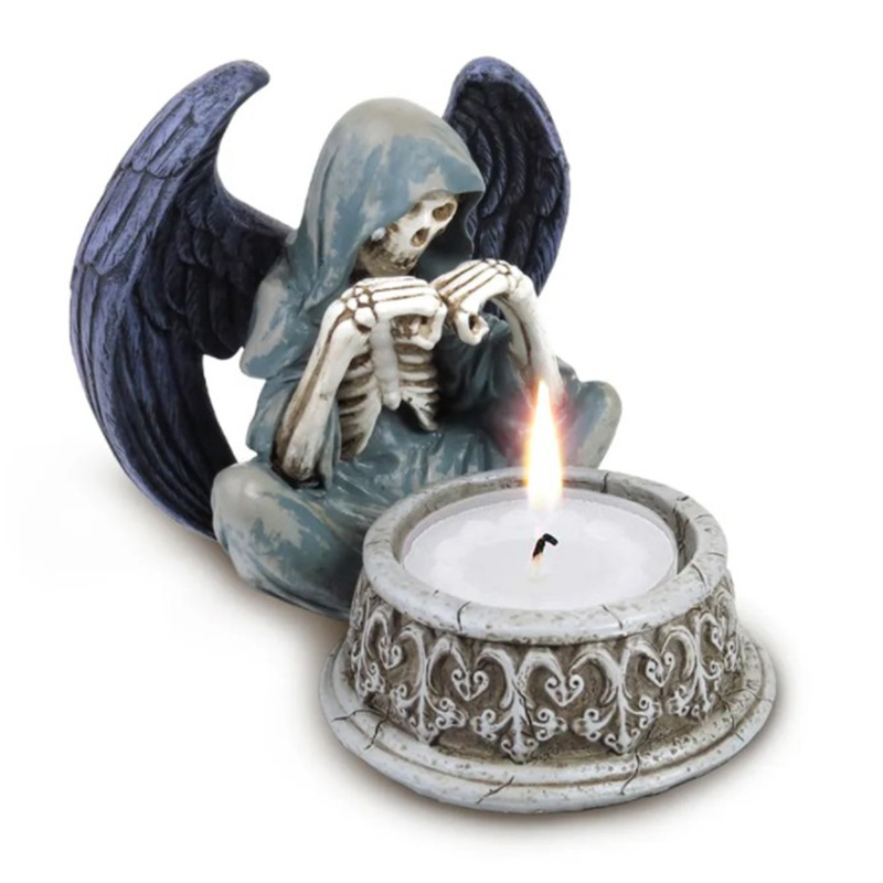 Подсвечник Angel of Death Candlestick Серый в Самаре | Loft Concept 