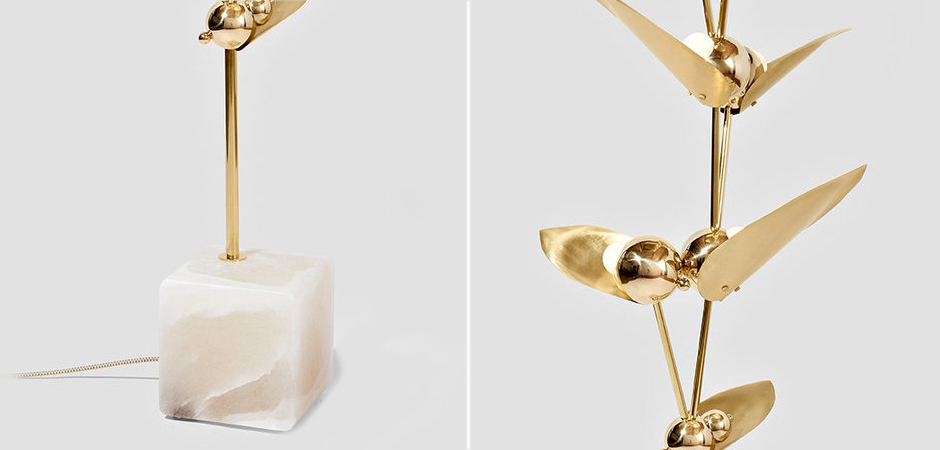 Торшер LAVRA Floor Lamp Gold Торшер LAVRA Floor Lamp Gold - Loft-Concept в Самаре