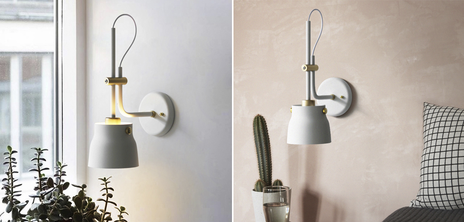 Бра RAM PLASENCIA Wall Lamp white Бра RAM PLASENCIA Wall Lamp white - Loft-Concept в Самаре