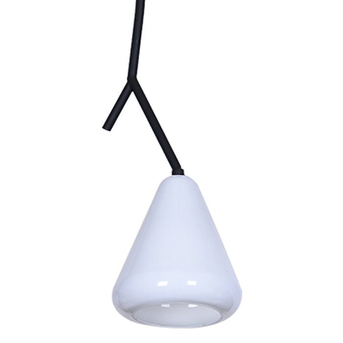 Подвесной светильник Maija Puoskari VANAMO white PENDANT Черный Белый в Самаре | Loft Concept 