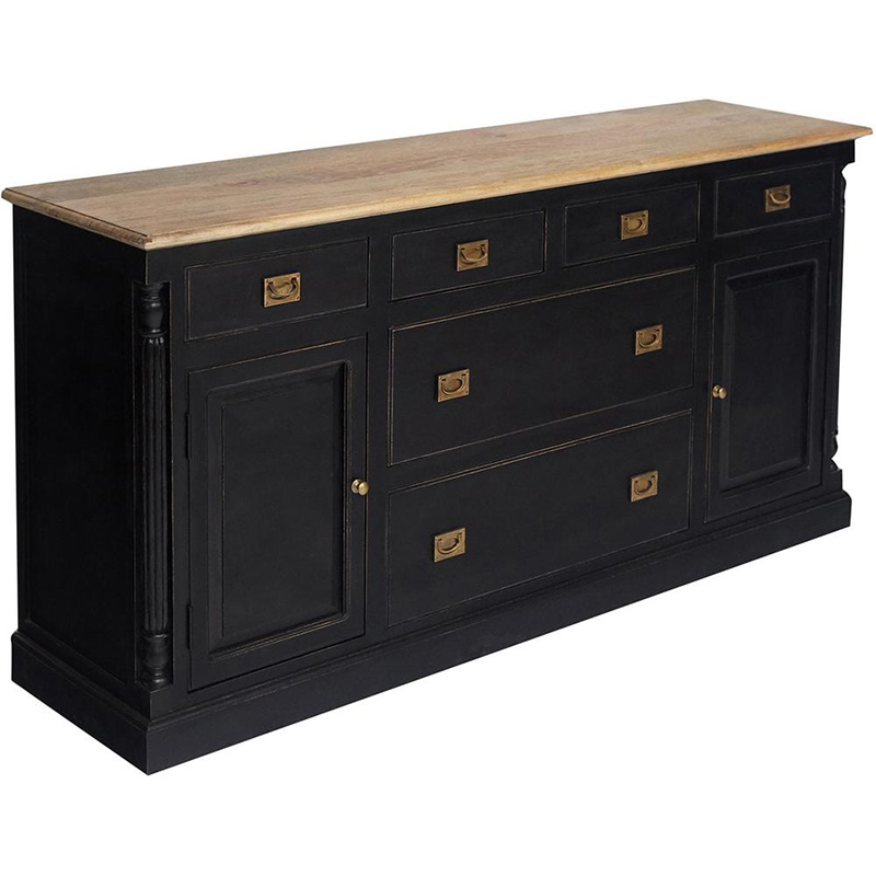 Комод Provence Sylvie Chest of Drawers Черный Древесина в Самаре | Loft Concept 