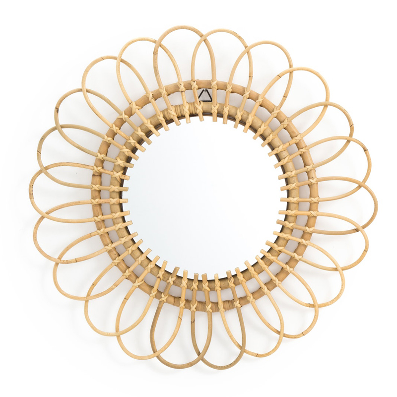 Зеркало Mirror Rattan Flower I  в Самаре | Loft Concept 