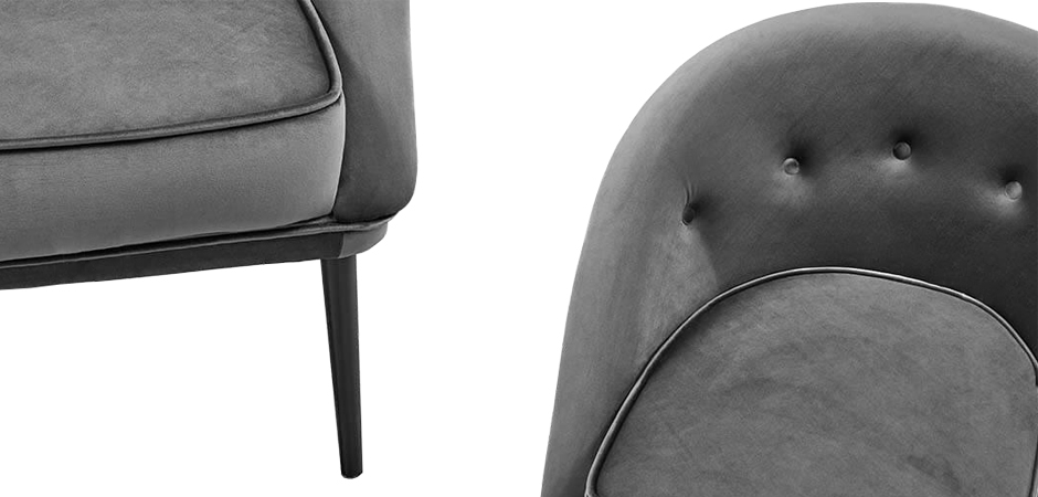 Кресло Gwyn Chair Gray Кресло Gwyn Chair Gray - Loft-Concept в Самаре