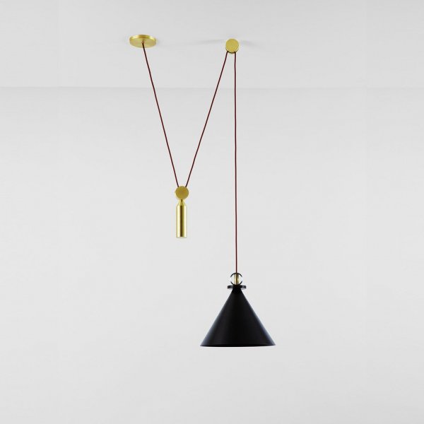 Подвесной светильник Shape up Pendant Cone Black Черный в Самаре | Loft Concept 