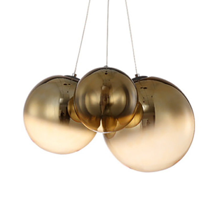 Светильник подвесной Golden balls lamp Золотой в Самаре | Loft Concept 