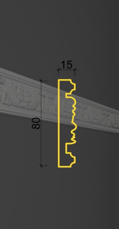 Молдинг с орнаментом MO-15 в Самаре