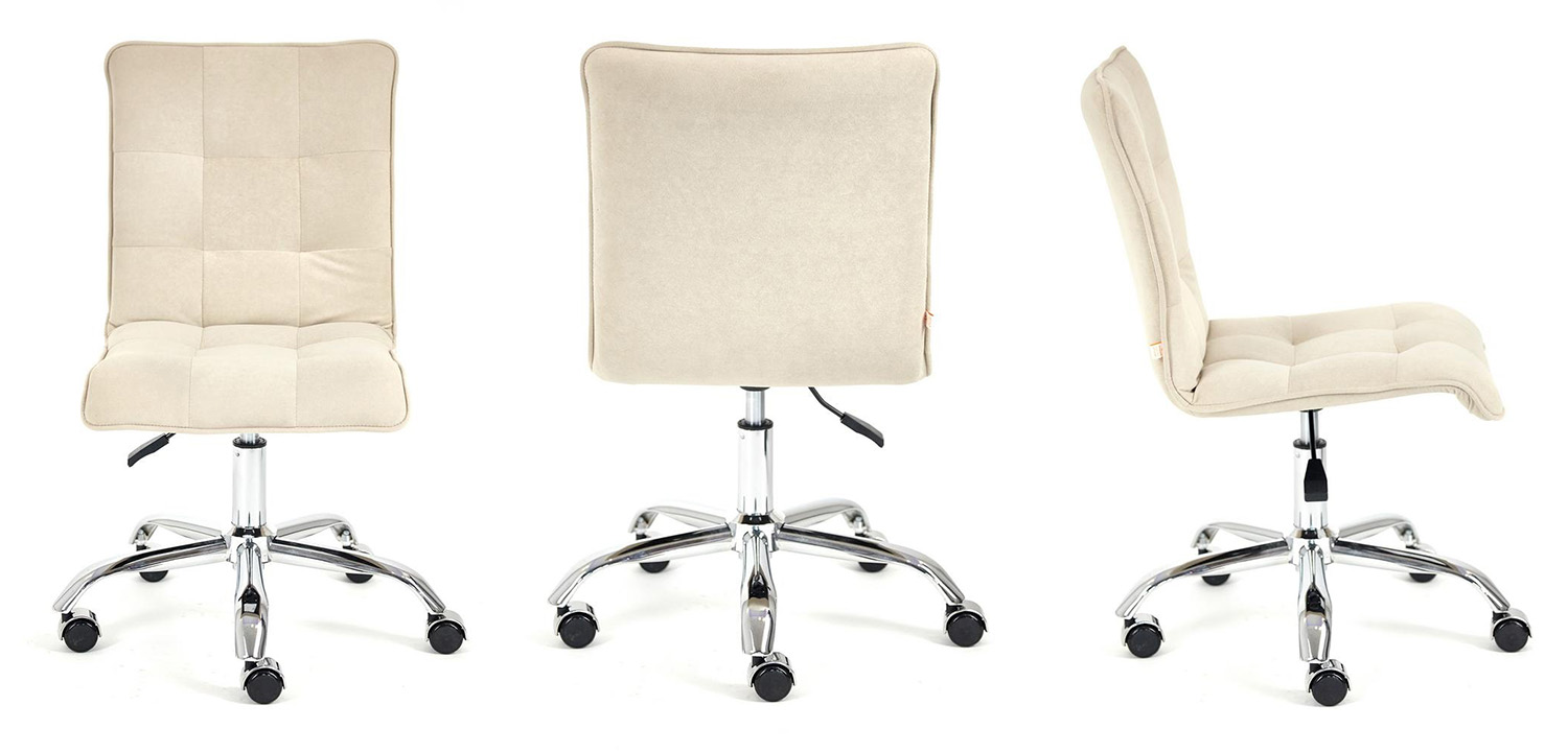 Кресло Deborah flock beige - фото