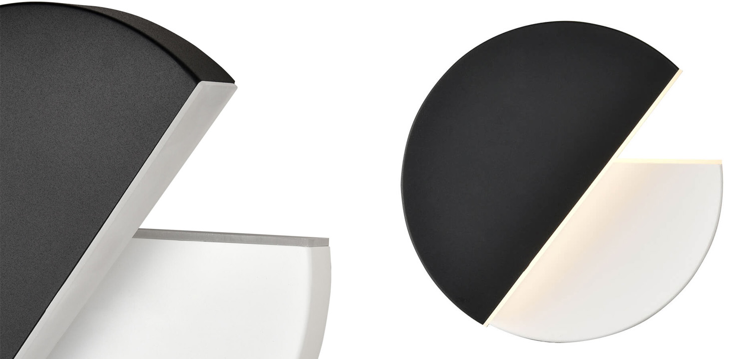 Бра Pac-Man White Black Wall Lamp - фото