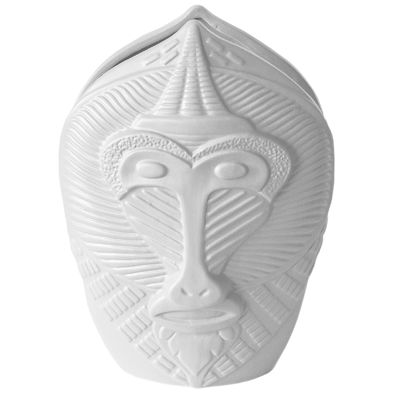 Ваза Color Monkey Vase white II Белый в Самаре | Loft Concept 