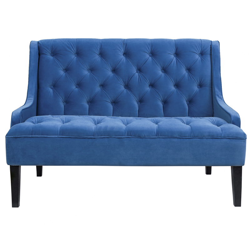 Диван Folket Sofa velour blue Синий в Самаре | Loft Concept 