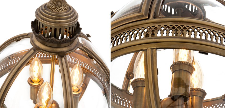 Люстра Lantern Residential Brass S Люстра Lantern Residential Brass S - Loft-Concept в Самаре